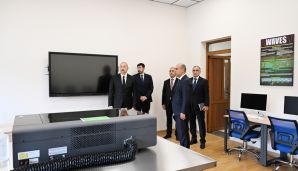 Prezident Qarabağ Universitetinin açılışında iştirak etdi  -   YENİLƏNDİ- FOTOLAR — foto 2