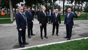 Prezident Qarabağ Universitetinin açılışında iştirak etdi  -   YENİLƏNDİ- FOTOLAR — foto 30