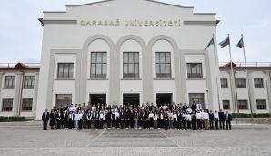 Prezident Qarabağ Universitetinin açılışında iştirak etdi  -   YENİLƏNDİ- FOTOLAR — foto 33