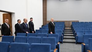Prezident Qarabağ Universitetinin açılışında iştirak etdi  -   YENİLƏNDİ- FOTOLAR — foto 3