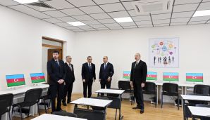 Prezident Qarabağ Universitetinin açılışında iştirak etdi  -   YENİLƏNDİ- FOTOLAR — foto 5
