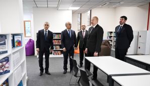 Prezident Qarabağ Universitetinin açılışında iştirak etdi  -   YENİLƏNDİ- FOTOLAR — foto 6
