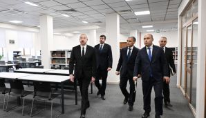 Prezident Qarabağ Universitetinin açılışında iştirak etdi  -   YENİLƏNDİ- FOTOLAR — foto 7