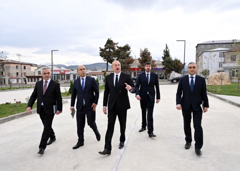Prezident Qarabağ Universitetinin açılışında iştirak etdi  -   YENİLƏNDİ- FOTOLAR