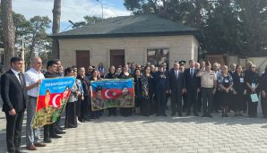 Abşeron rayonunda şəhidlərimiz anım günlərində yad edildi -   FOTOLAR — foto 1