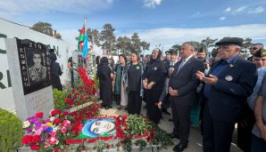 Abşeron rayonunda şəhidlərimiz anım günlərində yad edildi -   FOTOLAR — foto 5