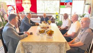 Abşeron rayonunda şəhidlərimiz anım günlərində yad edildi -   FOTOLAR — foto 9
