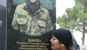 Antiterror tədbirləri zamanı şəhid olan Amil Tanrıverdiyevin anım mərasimi keçirildi -      FOTOLAR — foto 12