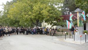Antiterror tədbirləri zamanı şəhid olan Amil Tanrıverdiyevin anım mərasimi keçirildi -      FOTOLAR — foto 7