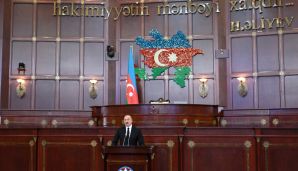 Yeddinci çağırış Azərbaycan Respublikası Milli Məclisinin ilk iclası keçirilib Prezident İlham Əliyev iclasda iştirak edib və nitq söyləyib -            YENİLƏNDİ - 2 — foto 11
