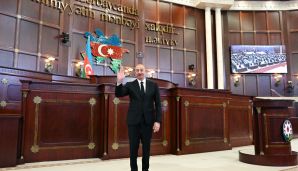 Yeddinci çağırış Azərbaycan Respublikası Milli Məclisinin ilk iclası keçirilib Prezident İlham Əliyev iclasda iştirak edib və nitq söyləyib -            YENİLƏNDİ - 2 — foto 15