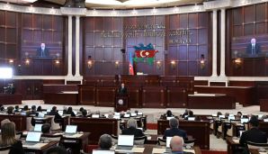 Yeddinci çağırış Azərbaycan Respublikası Milli Məclisinin ilk iclası keçirilib Prezident İlham Əliyev iclasda iştirak edib və nitq söyləyib -            YENİLƏNDİ - 2 — foto 2
