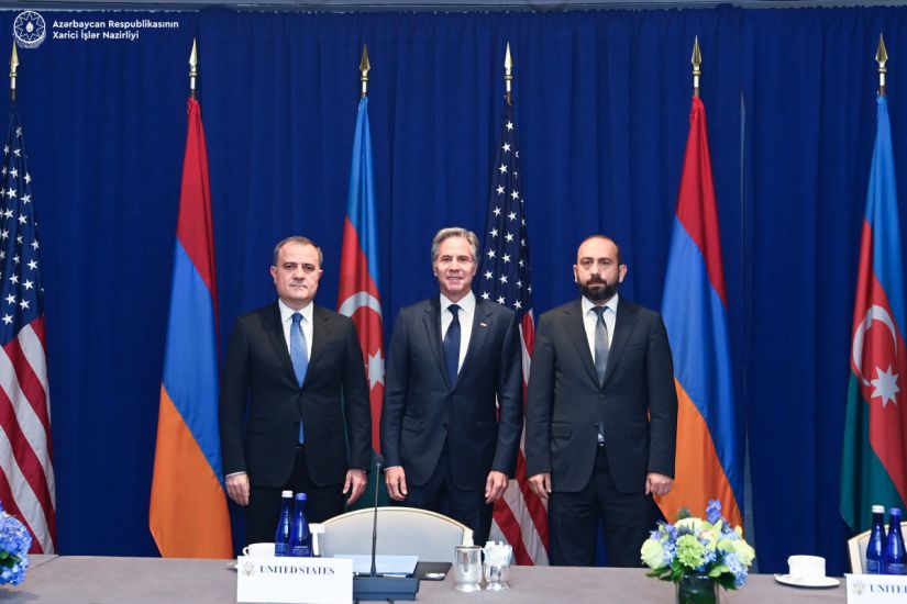 Nyu-Yorkda Blinkenin iştirakı ilə Azərbaycan və Ermənistan XİN rəhbərlərinin görüşü keçirilir -       FOTO