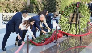 Bakıda "İqlim dəyişmələri və ədalətli keçid: həmkarlar ittifaqlarının rolu və fəaliyyətləri" mövzusunda beynəlxalq konfrans keçirilir -   FOTOLAR — foto 9