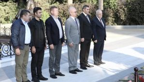 Bakıda "İqlim dəyişmələri və ədalətli keçid: həmkarlar ittifaqlarının rolu və fəaliyyətləri" mövzusunda beynəlxalq konfrans keçirilir -   FOTOLAR — foto 5