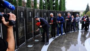 Naftalanda 27 sentyabr - Anım Günü ilə bağlı tədbir keçirildi -   FOTOLAR — foto 2