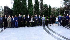 Naftalanda 27 sentyabr - Anım Günü ilə bağlı tədbir keçirildi -   FOTOLAR — foto 10