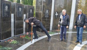 Naftalanda 27 sentyabr - Anım Günü ilə bağlı tədbir keçirildi -   FOTOLAR — foto 12