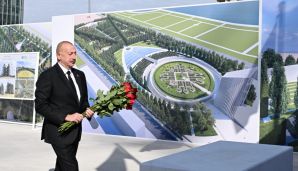 Prezident İlham Əliyev Zəfər parkında olub -   FOTO - YENİLƏNDİ — foto 5