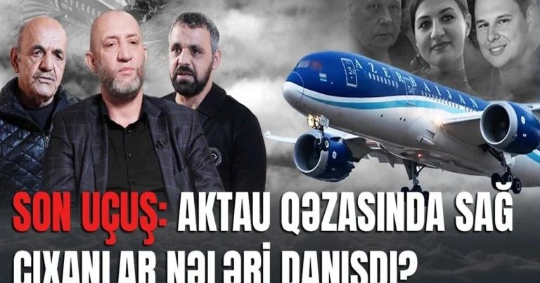 Qəza anında AZAL təyyarəsində yaşananlar –       VİDEO
