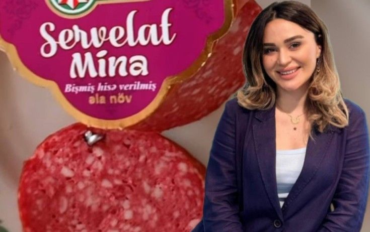 Aldığı kolbasanın içindən dəmir parçası çıxdı -     VİDEO