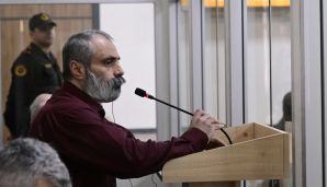 Bağanıs Ayrımda erməni hərbçilərin yandıraraq qətlə yetirdikləri 39 günlük körpə ilə bağlı videomateriallar məhkəmədə nümayiş etdirildi -   FOTO — foto 6