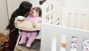 Mehriban Əliyeva və Leyla Əliyeva Bakıdakı 1 saylı körpələr evində və 1 saylı uşaq evi sosial xidmət müəssisəsində olublar — foto 4