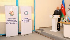 Naftalanda “Qərbi Azərbaycan: Tarixin sınaqları, müasir çağırışlar” mövzusunda tədbir keçirilib -   FOTOLAR — foto 5