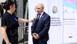 Naftalanda “Qərbi Azərbaycan: Tarixin sınaqları, müasir çağırışlar” mövzusunda tədbir keçirilib -   FOTOLAR — foto 14