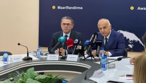 “Konstitusiya və Suverenlik İli” çərçivəsində media nümayəndələri üçün məlumat sessiyası keçirildi -   FOTOLAR — foto 5