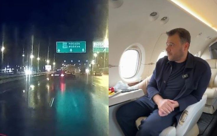 Emin düşdüyü qəzanın görüntüsünü yaydı -     VİDEO