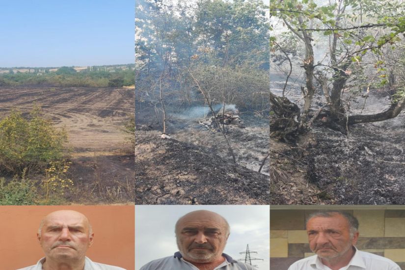 Qubada yanğın törədənlərdən biri həbs olunub, ikisi cərimələnib