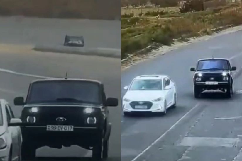 Avtoxuliqanlıq edən "Niva"nın sürücüsü həbs olundu -     VİDEO