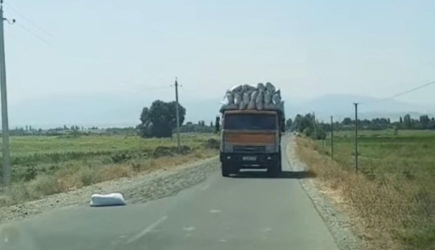 Yola günabaxan tumları yığan şəxs məsuliyyətə cəlb edildi