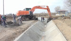 Beyləqan əhalisi keyfiyyətli içməli su ilə təmin olunur  -   FOTOLAR — foto 8