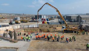 Norm şirkəti tərəfindən beton zavodlarının inşasına başlanıldı -   FOTO — foto 3