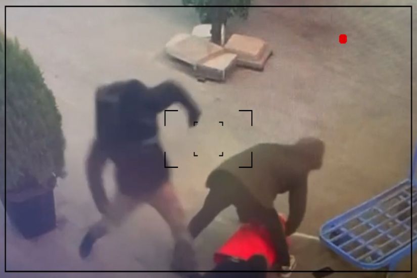 Bakıda quldurluq hadisəsini imitasiya edərək restoranın kassasını talayan şəxslər saxlanılıb -     VİDEO