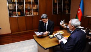 İcra başçısı Şəhid atası ilə görüşdü -   FOTO — foto 1
