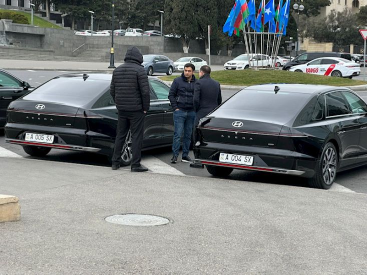 Generallar Şəhidlər Xiyabanını 100 minlik avtomobillərlə ziyarət etdi -       FOTO
