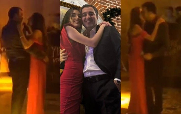 Mərhum nazirin oğlu həyat yoldaşı üçün oxudu -     VİDEO