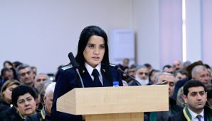 Çoxsaylı cinayətlərin törədilməsində təqsirləndirilən ermənilərin ittiham aktının nəticəvi hissəsinin elanı başa çatdı -         FOTO — foto 15