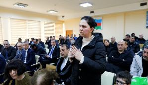 Xətainin icra  başçısı sakinlərlə görüşdü -   FOTO — foto 3