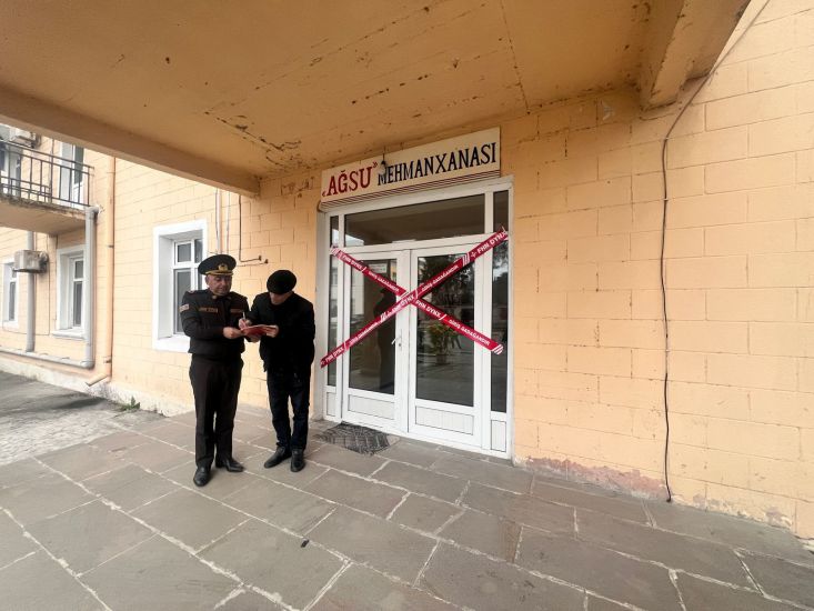 Mehmanxananın fəaliyyəti dayandırıldı