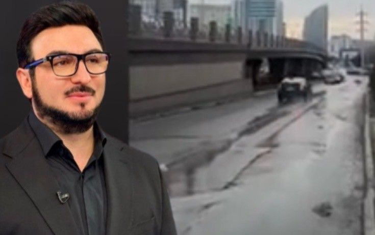 "Babək prospektində 1 aydır tonlarla içməli su israf olunur"