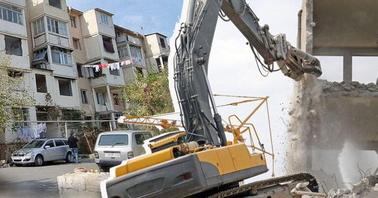 Bakıda bu ərazidə 4 bina sökülür