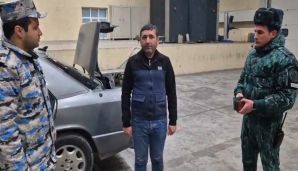 Axtarışda olan şəxs avtomobilin saxlanc yerində Türkiyəyə qaçmaq istədi -     FOTO — foto 3