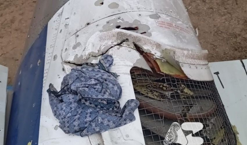 AZAL-ın qəzaya düşən təyyarəsinin yeni   FOTOLARI