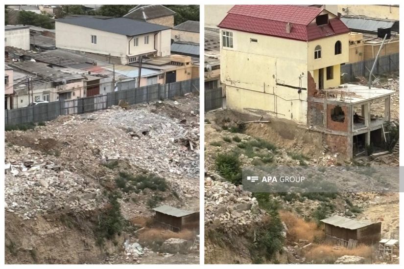 "Melissa Group" və mülkün sahibi razılaşdı, Alatavadakı qalmaqallı mülk söküldü