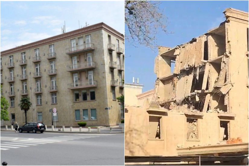 Bakıda məşhur hotel sökülür