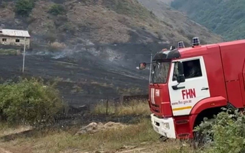 Şuşanın Böyük Qaladərəsi kəndində yanğının səbəbi açıqlandı